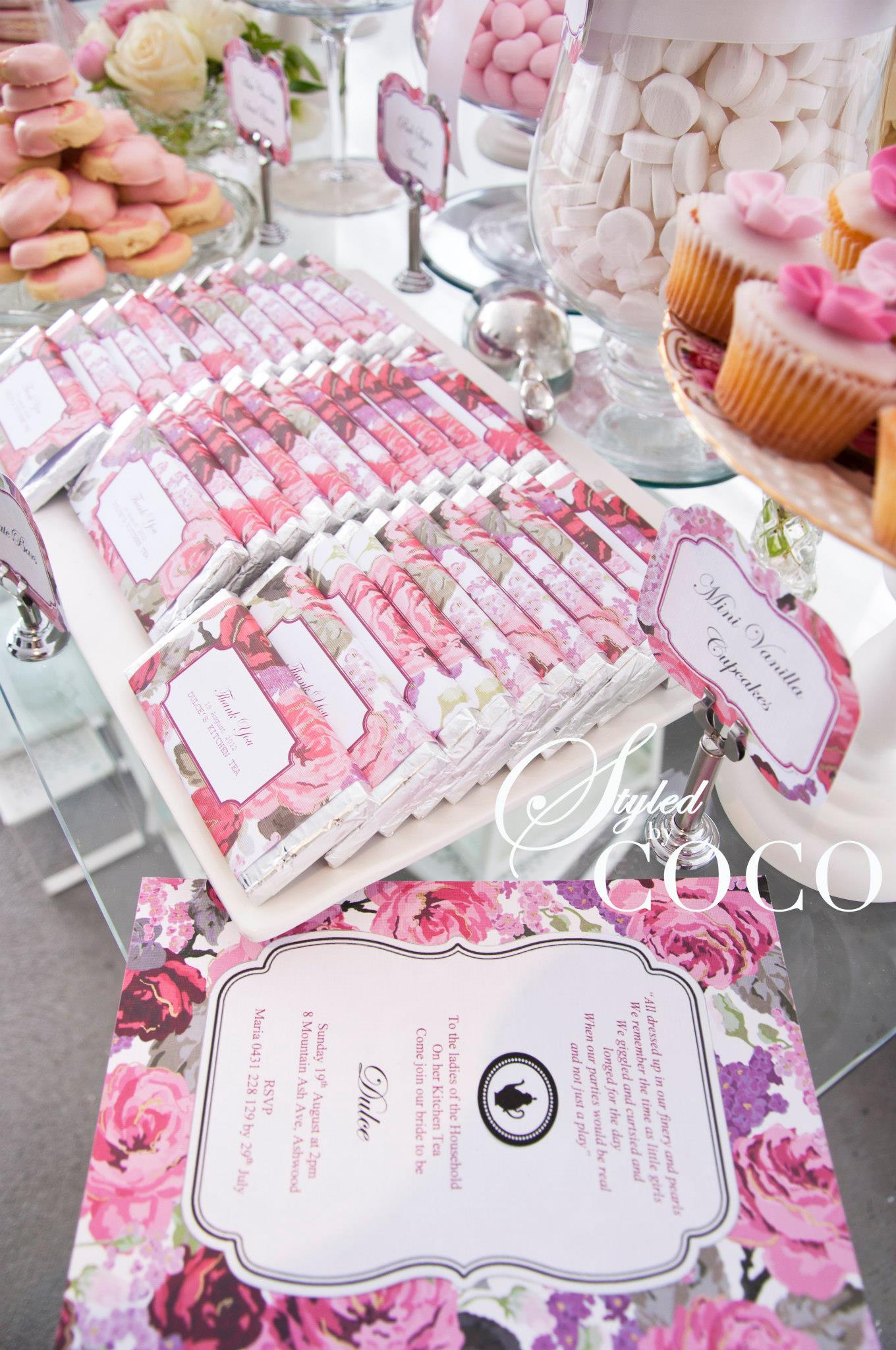 Pretty in Pink Kitchen Tea  Tickled Pink Party Ideas