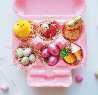 Kids Easter gift ideas egg carton
