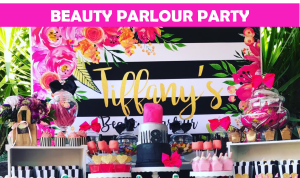 Beauty Parlour Party Icon