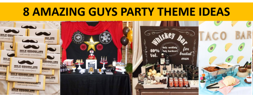 Guys Party Ideas Ad